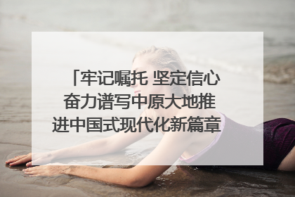 牢记嘱托 坚定信心 奋力谱写中原大地推进中国式现代化新篇章（六）河南绘就“行走河南·读懂中国”新画卷丨牢记嘱托谱新篇