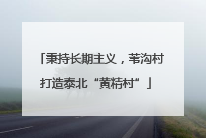 秉持长期主义，苇沟村打造泰北“黄精村”