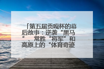 第五届贡嘎杯的幕后故事：逆袭“黑马”、常胜“将军”和高原上的“体育奇迹”丨微纪录