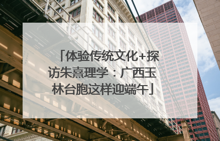 体验传统文化+探访朱熹理学：广西玉林台胞这样迎端午