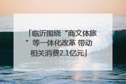 临沂围绕“商文体旅”等一体化改革 带动相关消费2.1亿元