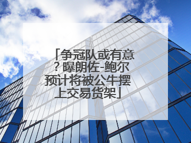 争冠队或有意？曝朗佐-鲍尔预计将被公牛摆上交易货架