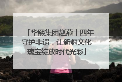华熙集团赵燕十四年守护非遗，让新疆文化瑰宝绽放时代光彩