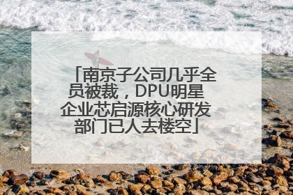 南京子公司几乎全员被裁，DPU明星企业芯启源核心研发部门已人去楼空