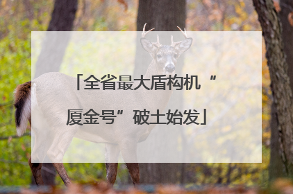 全省最大盾构机“厦金号”破土始发