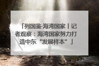 列国鉴·海湾国家丨记者观察：海湾国家努力打造中东“发展样本”
