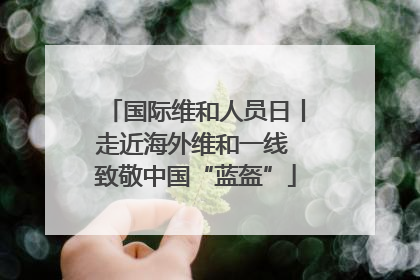 国际维和人员日丨走近海外维和一线 致敬中国“蓝盔”