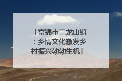 富锦市二龙山镇：乡情文化激发乡村振兴勃勃生机