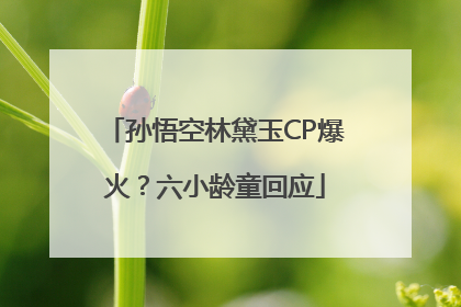 孙悟空林黛玉CP爆火？六小龄童回应