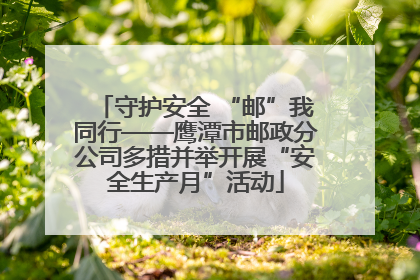 守护安全 “邮”我同行——鹰潭市邮政分公司多措并举开展“安全生产月”活动
