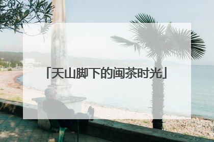 天山脚下的闽茶时光