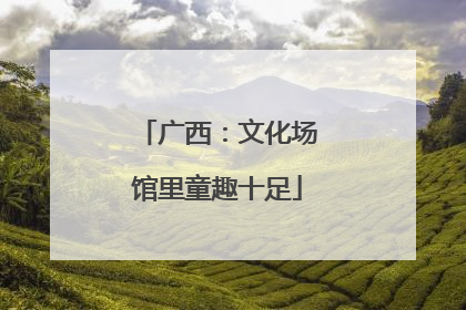 广西：文化场馆里童趣十足