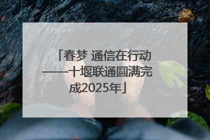 春梦 通信在行动——十堰联通圆满完成2025年