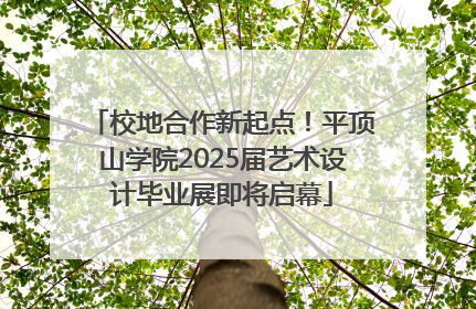 校地合作新起点！平顶山学院2025届艺术设计毕业展即将启幕