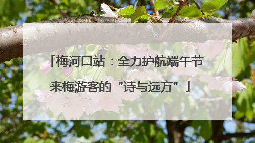 梅河口站：全力护航端午节来梅游客的“诗与远方”