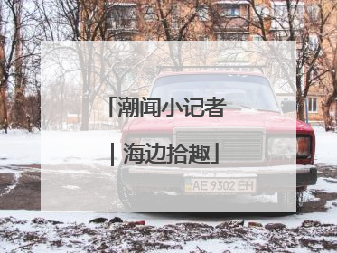 潮闻小记者｜海边拾趣