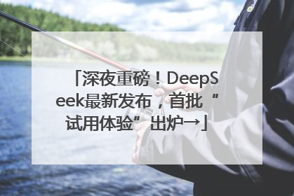 深夜重磅！DeepSeek最新发布，首批“试用体验”出炉→