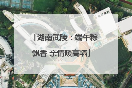 湖南武陵：端午粽飘香 亲情暖高墙