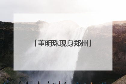 董明珠现身郑州