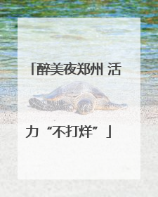 醉美夜郑州 活力“不打烊”