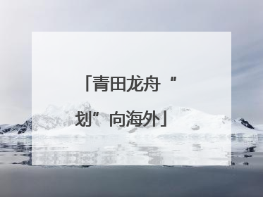 青田龙舟“划”向海外