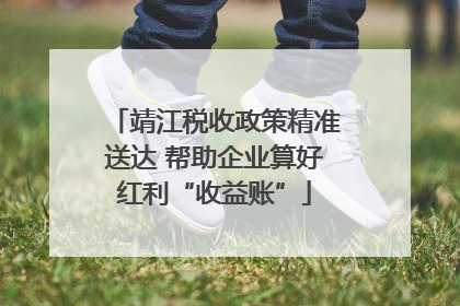 靖江税收政策精准送达 帮助企业算好红利“收益账”