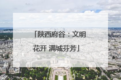 陕西府谷：文明花开 满城芬芳