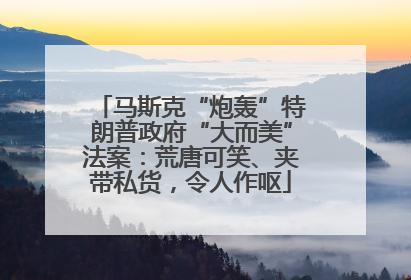 马斯克“炮轰”特朗普政府“大而美”法案：荒唐可笑、夹带私货，令人作呕