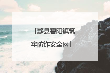黟县碧阳镇筑牢防诈安全网