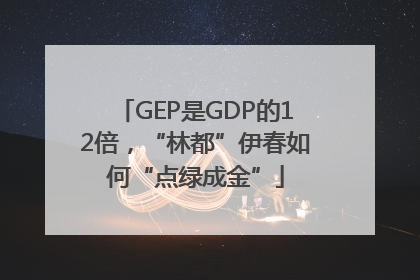 GEP是GDP的12倍，“林都”伊春如何“点绿成金”
